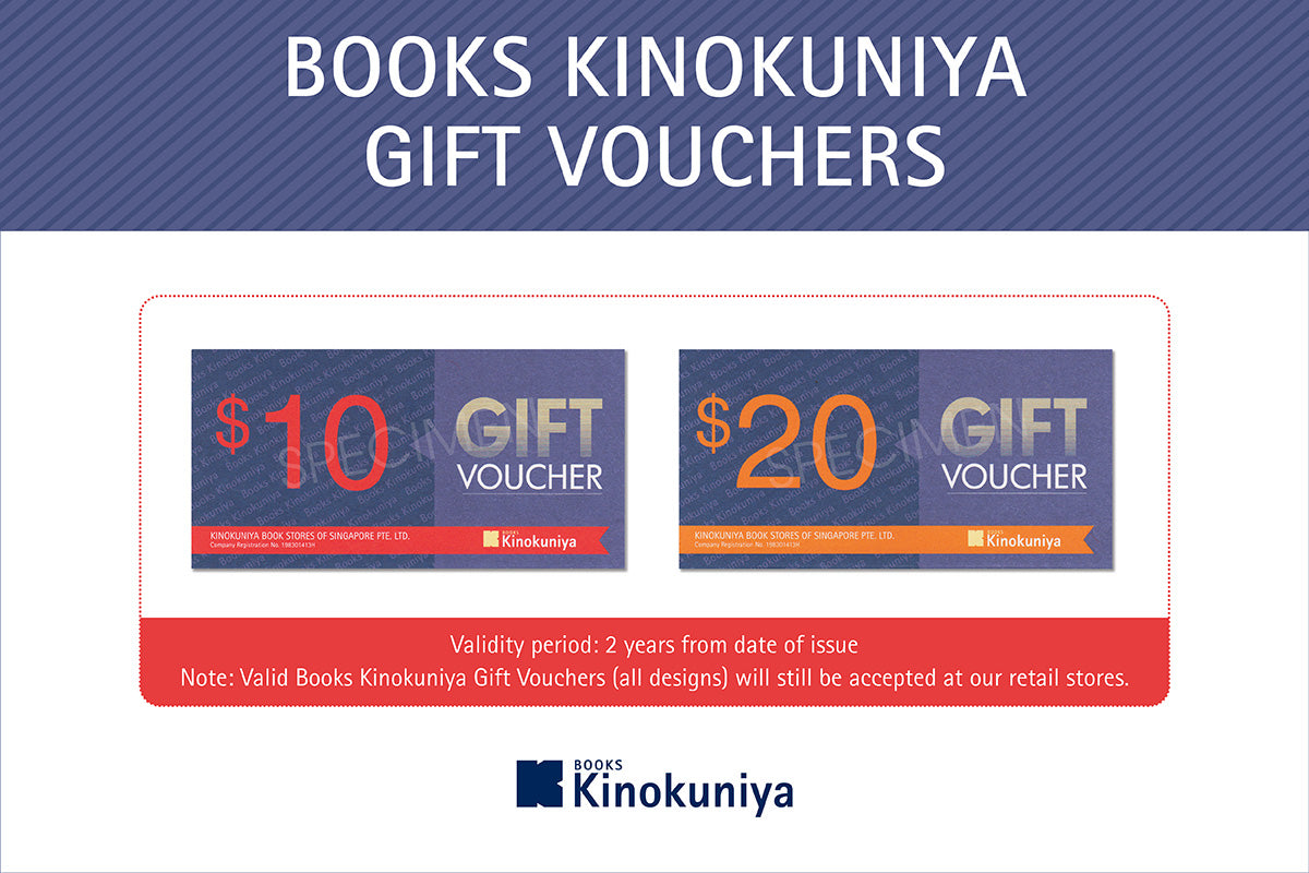 Books Kinokuniya Gift Vouchers