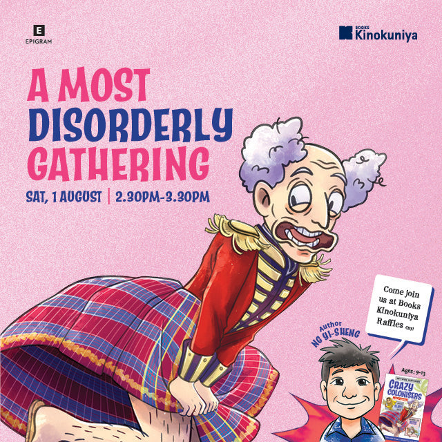 Meet-the-Author: Crazy Colonisers by Ng Yi Sheng @ Raffles City Store