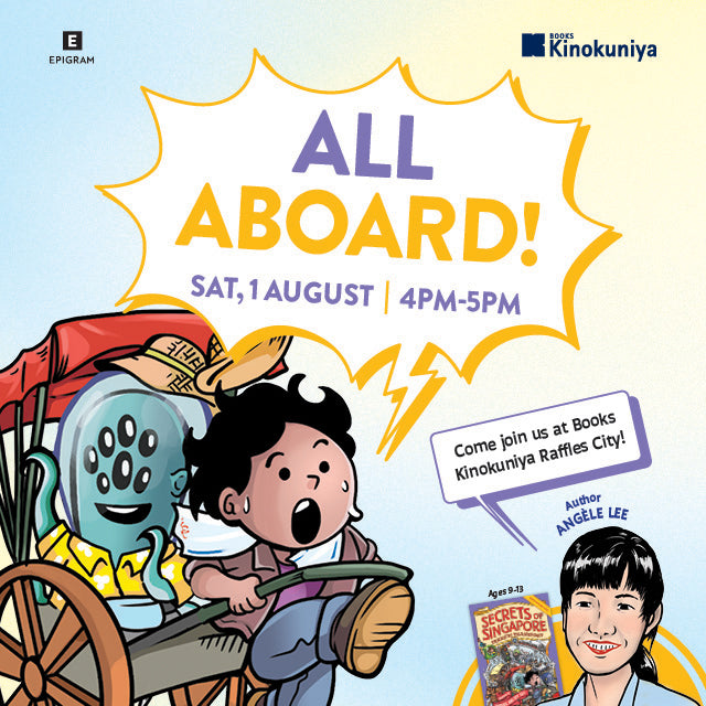 Book Talk with Angèle Lee's Secrets of Singapore series: Terrific Transport